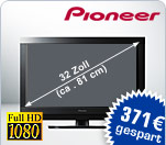 Pioneer KRL-32V - 32 Zoll (ca. 81 cm) Full HD KURO LCD-Fernseher - jetzt statt UVP 1149.- nur