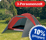 High Peak Zelt Ontario 3 - statt UVP 49.95 nur
