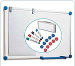 Whiteboard 2000, 90 x 120 cm Set inkl. Magnete, Wischer & Marker