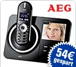 Foto-DECT-Telefon AEG Cromo 3400 - statt UVP 149.- nur
