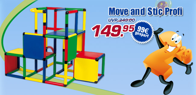 Move and Stic Profi - statt 249.- (UVP) jetzt nur 149.95 Euro