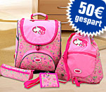 Ranzenrucksackset Lillebi, 4-tlg - statt UVP 99.95 nur