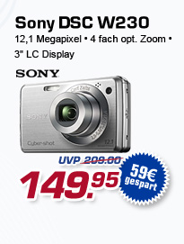 Sony DSC W 230