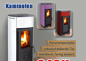 Kaminofen - schon ab 249.95 Euro