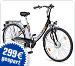 Alu-REX E-Bike Elektrofahrrad 28 Zoll, 3- oder 7-Gangschaltung - statt UVP 899.- ab