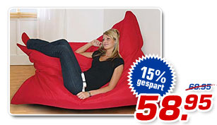 Riesen-Sitzsack, 420 Liter, versch.Farb. &ndash; statt 58.95 jetzt nur 69.95 Euro