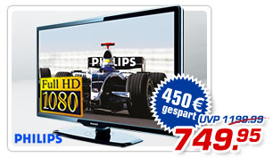 Philips 42PFL7404 - 42" Full-HD LCD-Fernseher - 1199.99 jetzt nur 749.95
