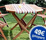 Eukalyptus-Klapptisch - statt UVP 149.- nur