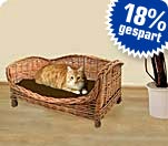 Tiersofa Apart aus handgeflochtener Weide - statt UVP 49.- jetzt ab