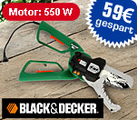 Astschere Black & Decker GK 1000 Alligator &ndash; statt UVP 149.- jetzt nur