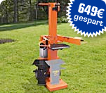 Atika Brennholzspalter ASP 10 N 400 V - statt UVP 1299.- nur