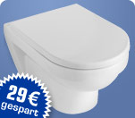 Omina Architektura Marken-Wand-WC- Komplett-Set - jetzt statt UVP 399.- nur