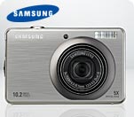 Samsung PL60 Silber - 10 Megapixel Digitalkamera - statt UVP 229.- jetzt nur