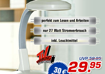 Tageslichtleuchte Daylight - statt UVP 59.95 jetzt nur 29.95 Euro