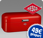 Wesco Breadbox Grandy, verschiedene Farben - statt UVP 76.- nur