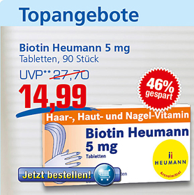 Biotin Heumann 5mg 