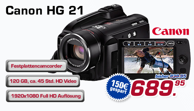 Canon HG 21