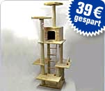 Katzenpalast junior, beige - statt UVP 149.- jetzt nur