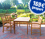 Tischruppe Bali, 4-tlg. - statt UVP 398.95 nur