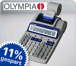 Tischrechner Olympia CDP-440 - statt UVP 44.90 nur