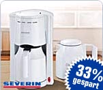 Severin Kaffeeautomat mit 2 Thermokannen - statt UVP 44.99 nur