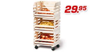 Obst- und Gem&uuml;seregal nur 29.95