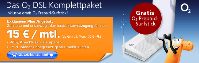 O2 DSL Komplettpaket