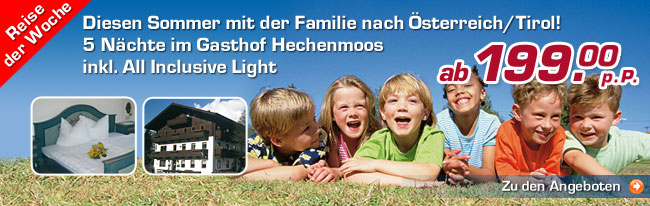 Top-Reiseangebot