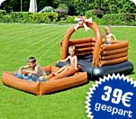 H&uuml;pfburg Piraten mit Spielpool und Rutsche - statt UVP 99.- nur