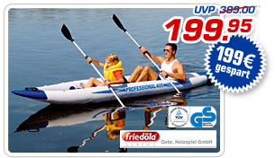 Kajak-Set Professional - statt 399.- UVP jetzt nur 199.95