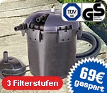 Teichfilter PML 5000 mit UV-C Strahler - statt UVP 169.- nur