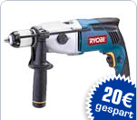 Ryobi Schlagbohr- maschine 1050 Watt, Heimwerker Praxis Note 1,7 - statt UVP 99.99 nur