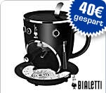 Bialetti Espressomaschine Tazzona, schwarz - statt UVP 239.95 nur