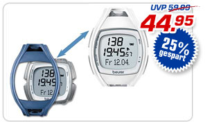 Pulsuhr PM 45 mit Fitnessfunktion - statt UVP 59.99 jetzt nur 44.95
