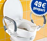 Kalff Komfort Toilettensitzerh&ouml;hung - statt UVP 119.90 nur