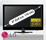 LG 47LG7000 - 47 Zoll (ca. 119 cm) Full HD LCD-Fernseher