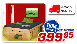 Bett "Class", versandkostenfrei &ndash; jetzt statt UVP 599.- nur 399.95 Euro