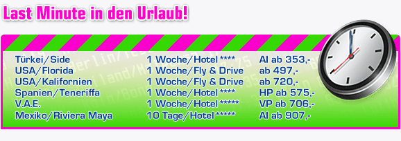 Last Minute Banner