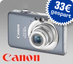 Canon Digitalcamera Ixus 95 IS grau - statt UVP 209.- nur