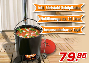 Eintopf-Ofen - jetzt nur 79.95 Euro