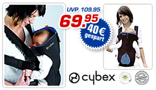 CYBEX 2.GO Babytrage. &ndash; statt UVP 109.95 nur 69.95 Euro
